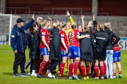 Vittsjös spelare jublar