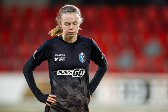 Växjö DFFs Elin Nilsson deppar