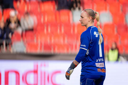 Växjö DFFs Louise Högrell Ledbetter