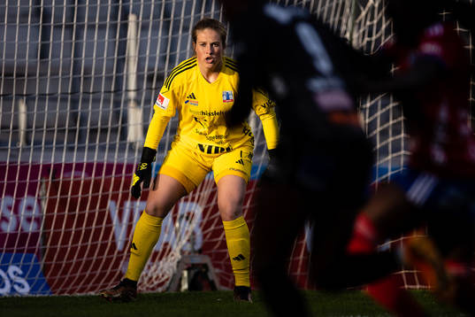 Vittsjös målvakt Elaine Margret Burdett