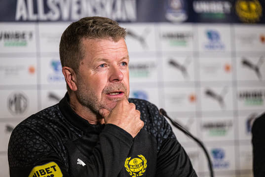 Mjällbys tränare Anders Torstensson
