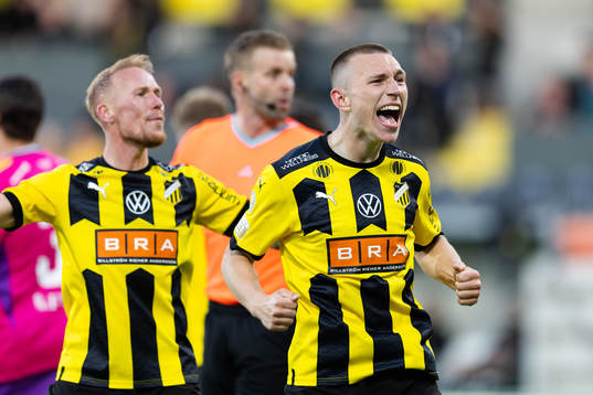 Häckens Mikkel Rygaard Jensen och Kristoffer Lund Hansen
