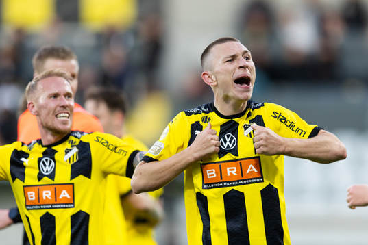 Häckens Mikkel Rygaard Jensen och Kristoffer Lund Hansen