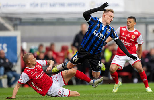 Kalmars Rasmus Sjöstedt och Sirius Magnus Kaastrup