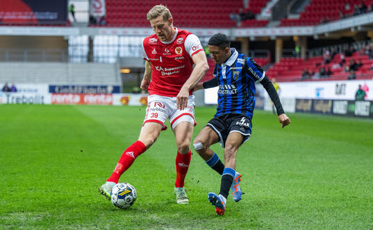 Kalmars Lars Saetra och Sirius Tashreeq Matthews