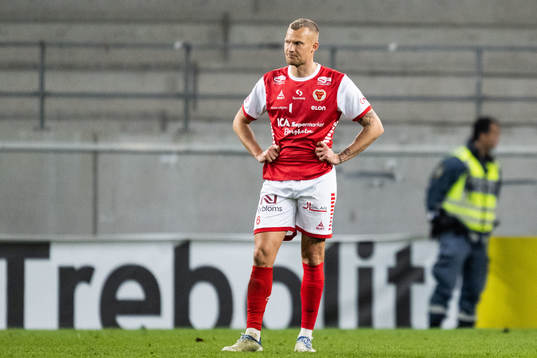 Kalmars Rasmus Sjöstedt deppar