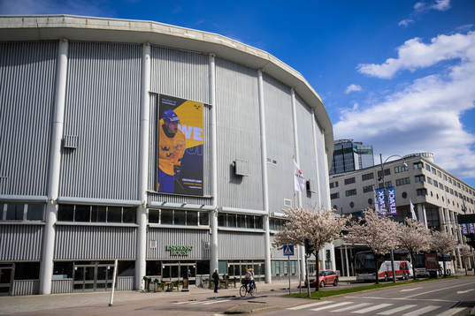 Exterior view of Scandinavium Arena