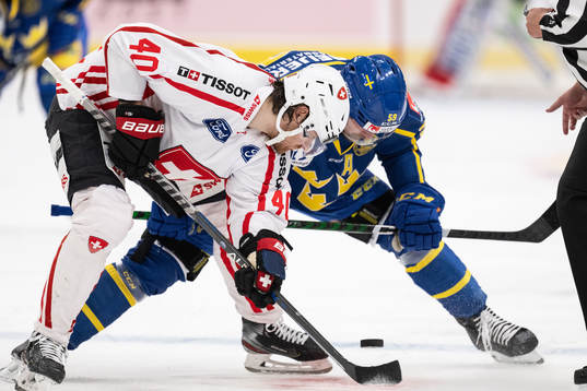 André Heim of Switzerland and Linus Johansson of Sweden