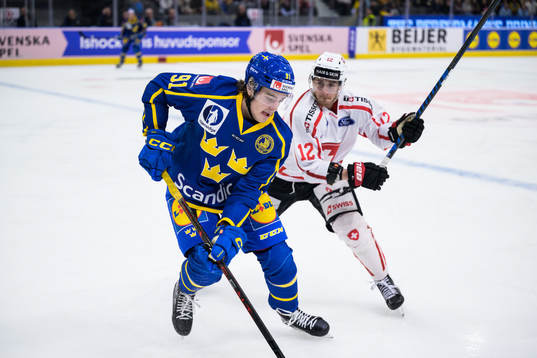 Leo Carlsson of Sweden and Johnny Kneubühler of Switzerland
