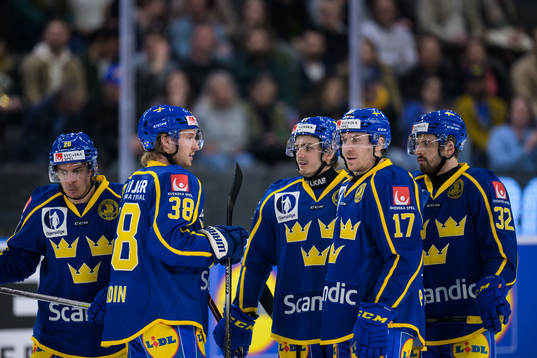 André Petersson, Rasmus Sandin, Isac Brännström, Pär