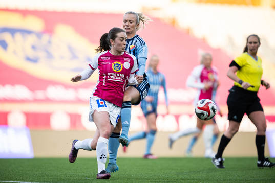 IK Uppsalas Matilda Kristell och Djurgårdens Tove Almqvist