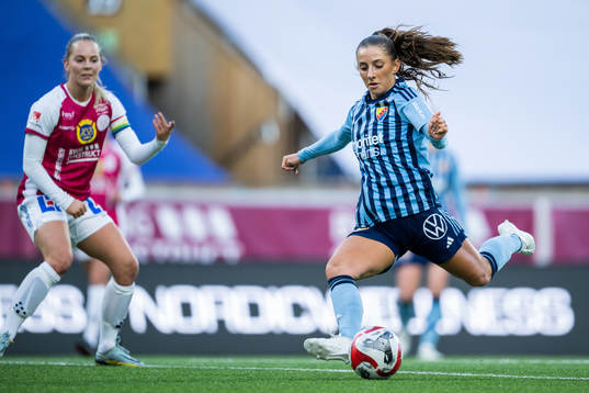 Djurgårdens Tilde Lindwall gör 0-1