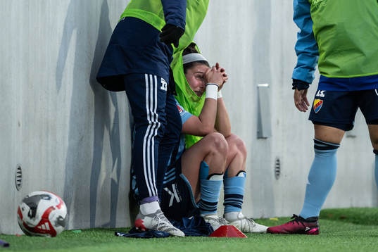 Djurgårdens Hayley Dowd deppar