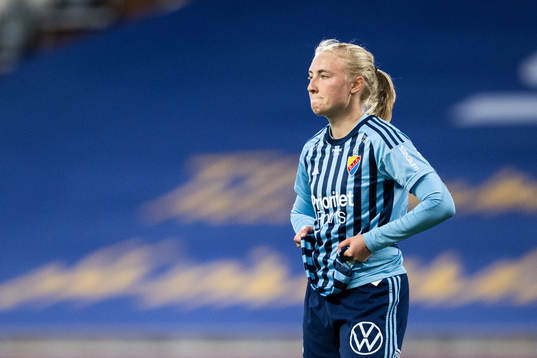 Djurgårdens Stinalisa Johansson deppar