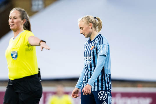 Djurgårdens Stinalisa Johansson deppar