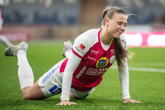 IK Uppsalas Emilia Hjertberg deppar