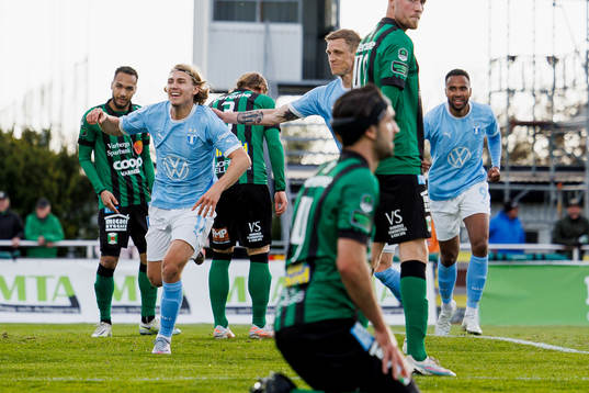 Malmö FFs Sebastian Nanasi jublar