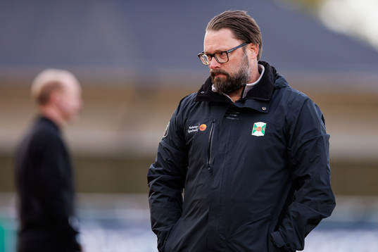 Varbergs huvudtränare Joakim Persson
