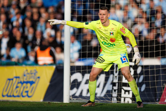 Varbergs målvakt David Olsson