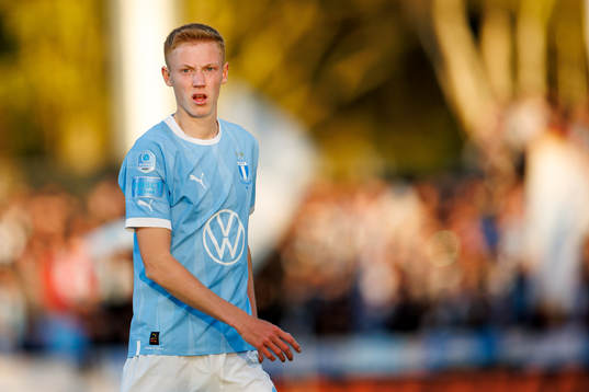 Malmö FFs Hugo Larsson