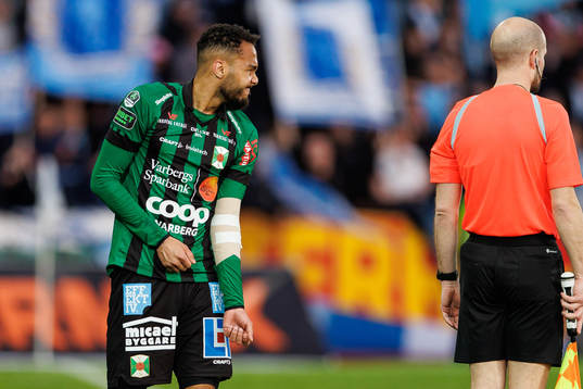 Varbergs Vinicius Nogueira de Oliveira har ont