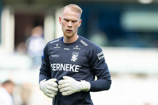 IFK Göteborgs målvakt Pontus Dahlberg innan