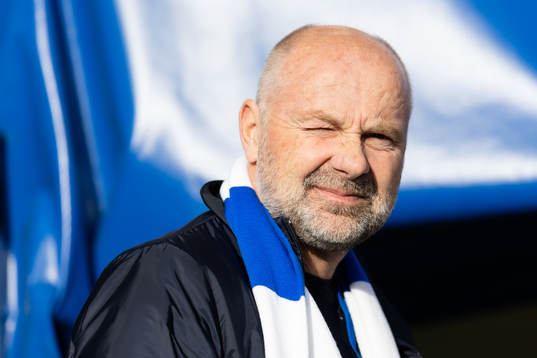 IFK Göteborgs klubbdirektör Håkan Mild innan