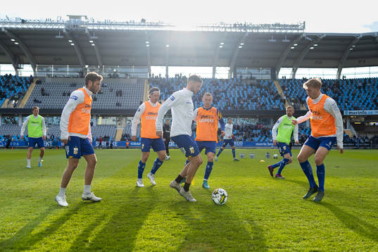IFK Göteborgs Emil Salomonsson, Marcus Berg och Elias Hagen