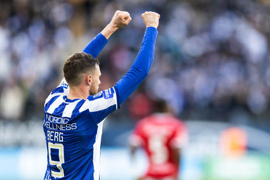 IFK Göteborgs Marcus Berg jublar
