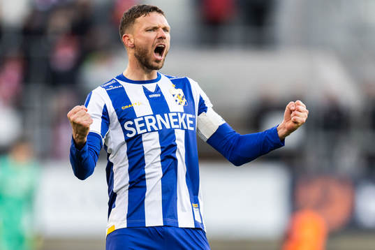 IFK Göteborgs Marcus Berg jublar