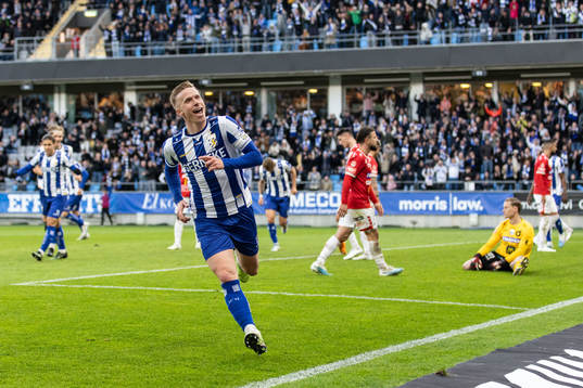 IFK Göteborgs Oscar Wendt jublar