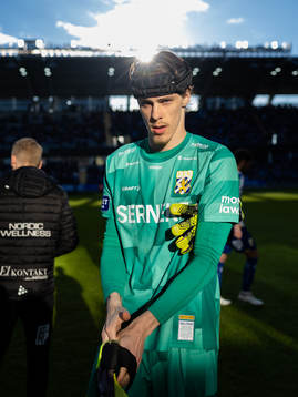 IFK Göteborgs målvakt Adam Benediktsson innan