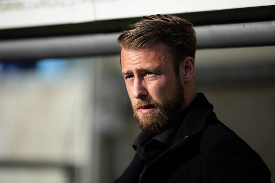 IFK Göteborgs tränare William Lundin innan