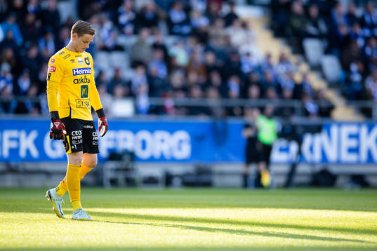 Degerfors målvakt Sondre Lovseth Rossbach