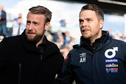 IFK Göteborgs tränare William Lundin och Degerfors
