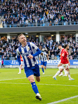IFK Göteborgs Oscar Wendt jublar