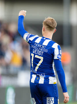 IFK Göteborgs Oscar Wendt jublar
