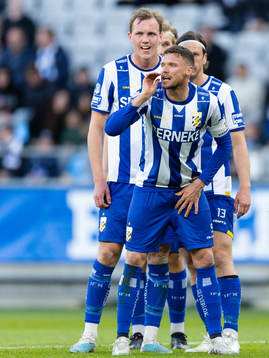 IFK Göteborgs Adam Carlén, Gustav Svensson och Marcus Berg