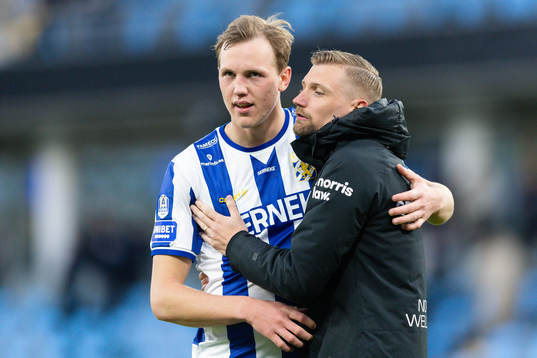 IFK Göteborgs Adam Carlén och Sebastian Eriksson