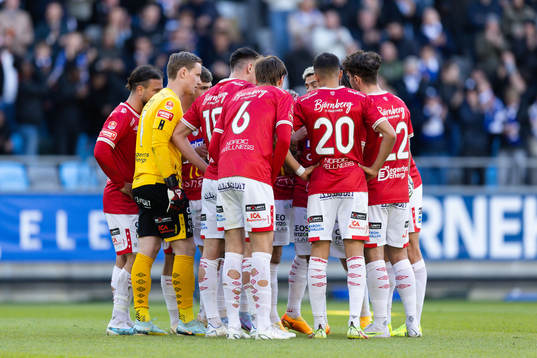 Degerfors spelare samlade