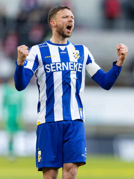 IFK Göteborgs Marcus Berg jublar
