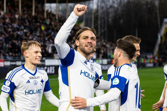 IFK Norrköpings Christoffer Nyman jublar