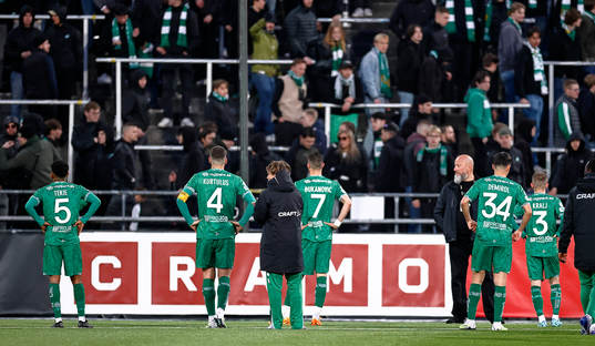 Hammarbys spelare deppar