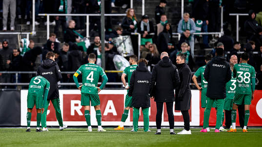 Hammarbys spelare deppar