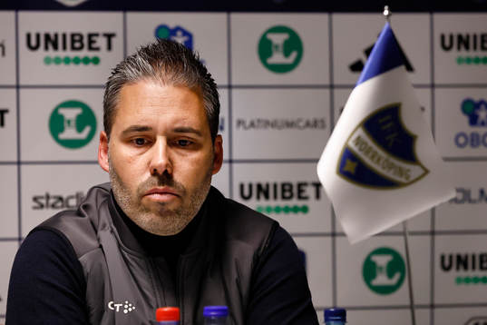 Hammarbys tränare Marti Cifuentes deppar