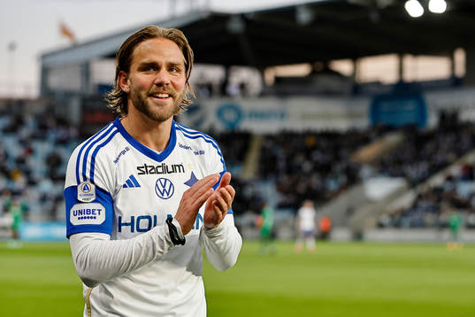IFK Norrköpings Christoffer Nyman jublar