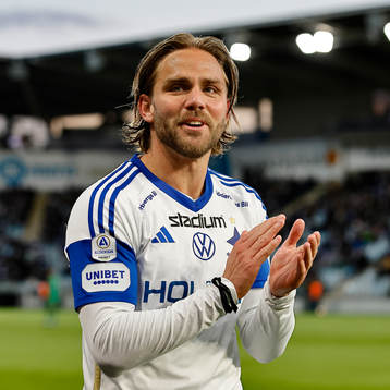 IFK Norrköpings Christoffer Nyman jublar