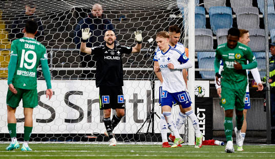 IFK Norrköpings målvakt Oscar Jansson