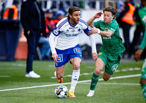 IFK Norrköpings Christoffer Nyman och Hammarbys August