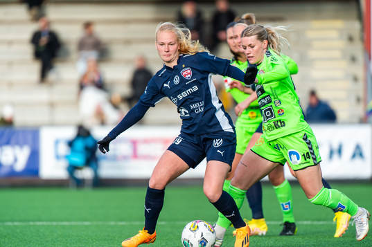 FC Rosengårds Sofie Bruun Bredgaard och Kristianstads